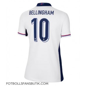 England Jude Bellingham #10 Replika Hemmatröja Damer EM 2024 Kortärmad